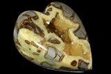 D Utah Septarian Heart - Beautiful Crystals #167866-2